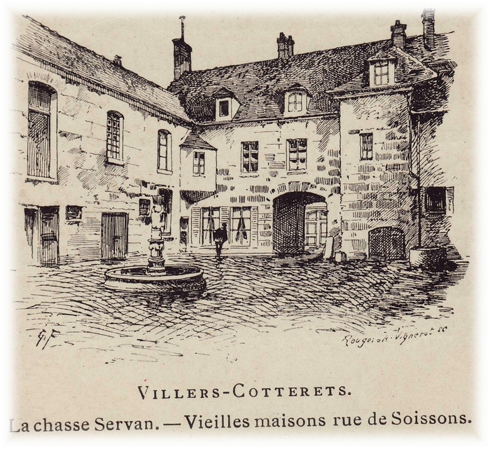 La vènerie des Chézelles puis des Servant - Actuel Hôtel Le Régent (Villers-Cotterêts) - Don de A.-P. Baudesson à la Société de Vènerie